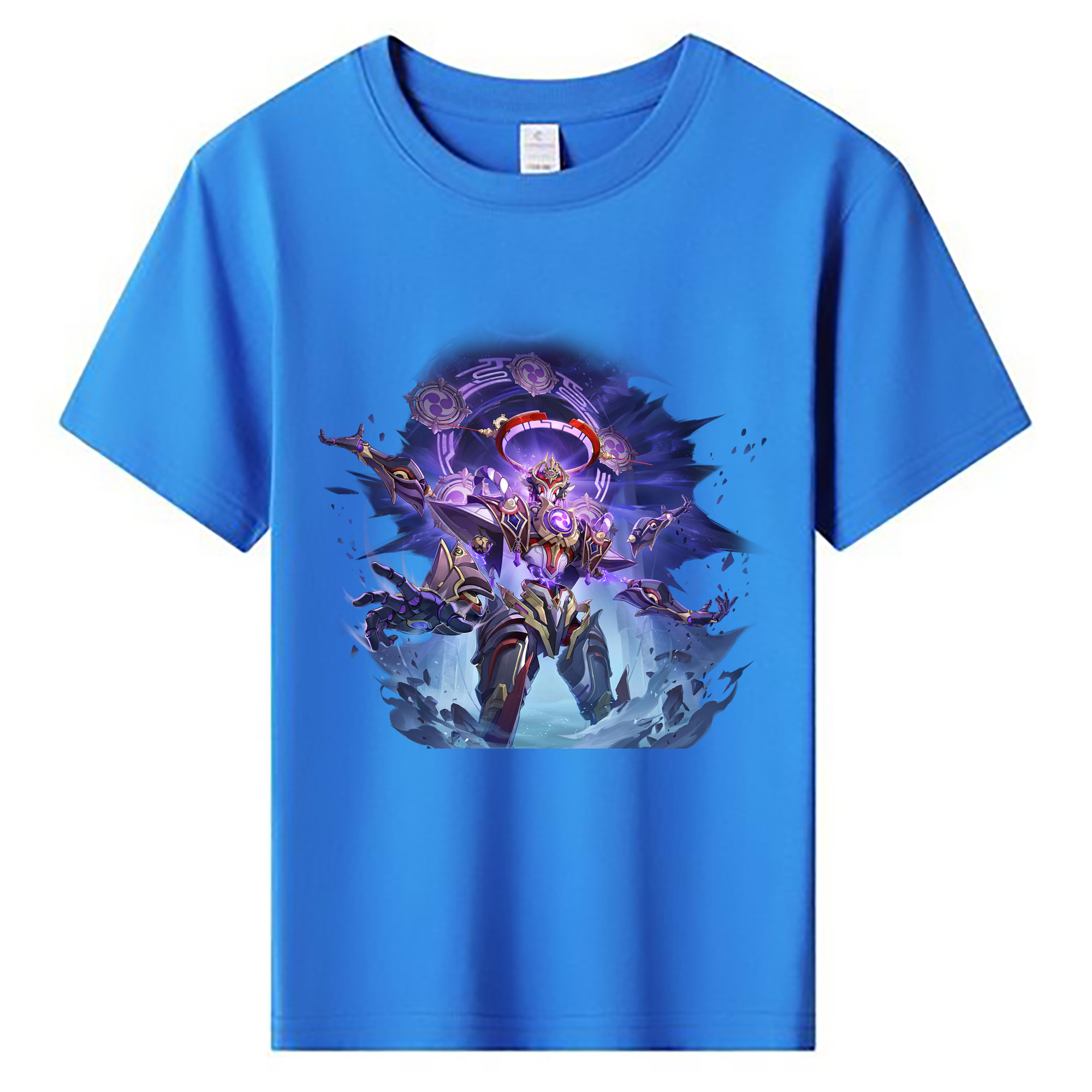 げんし神 さんペい genshin Sanpei 綿100％キッズTシャツ（フロントプリント）